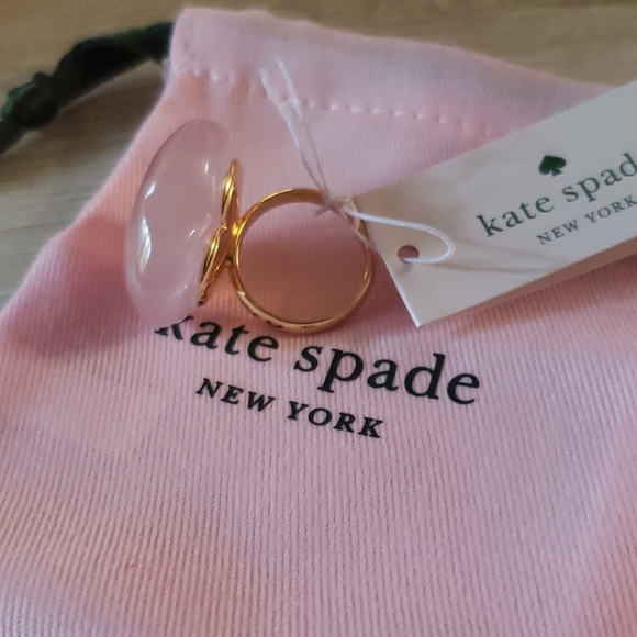 💜1 left NWT Kate Spade heart ring Size 7 - Picture 2 of 4